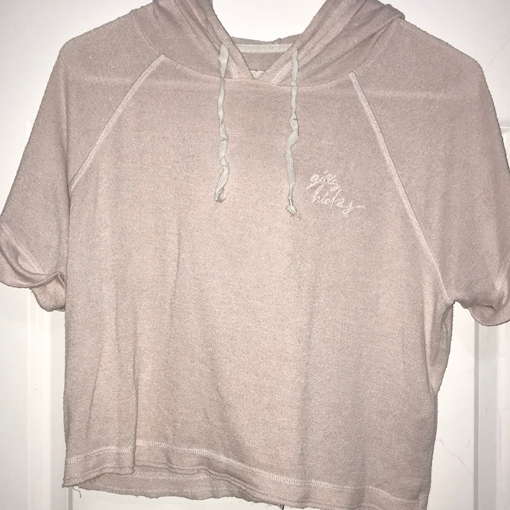 Crop top hoodie